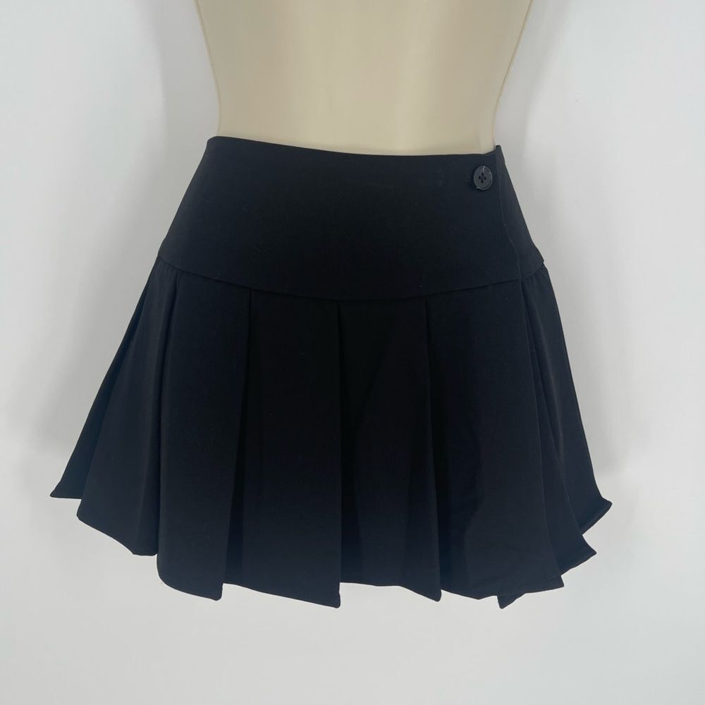 Whitefox pleated mini skirt